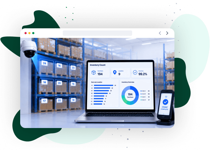 Computer Vision Inventory Management Systems for Warehouses