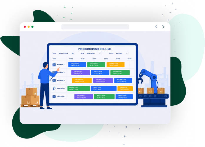 Production Scheduling Software for Manufacturing