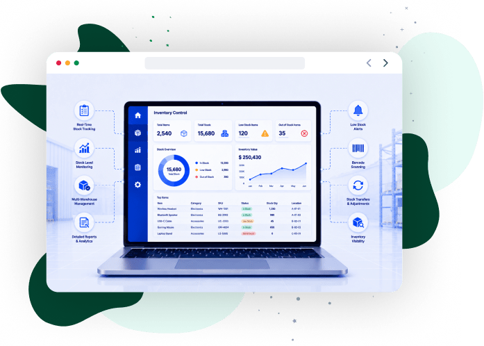 Custom Stock Control Software Development