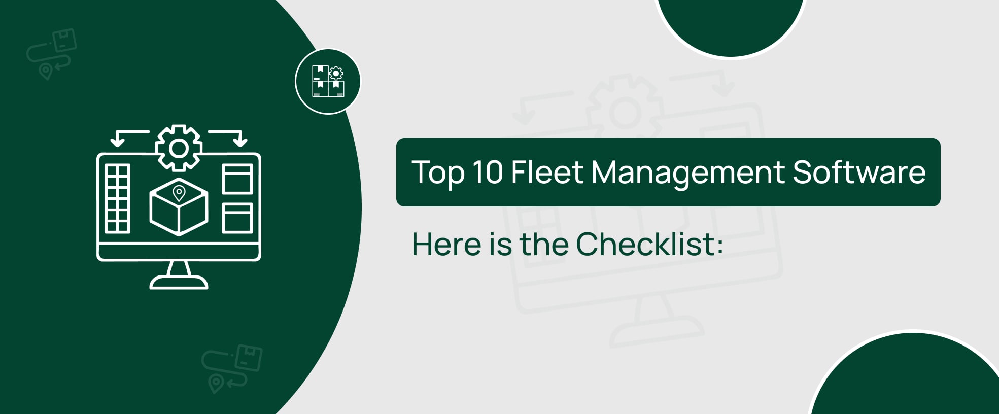 Check out the 10 best fleet management software