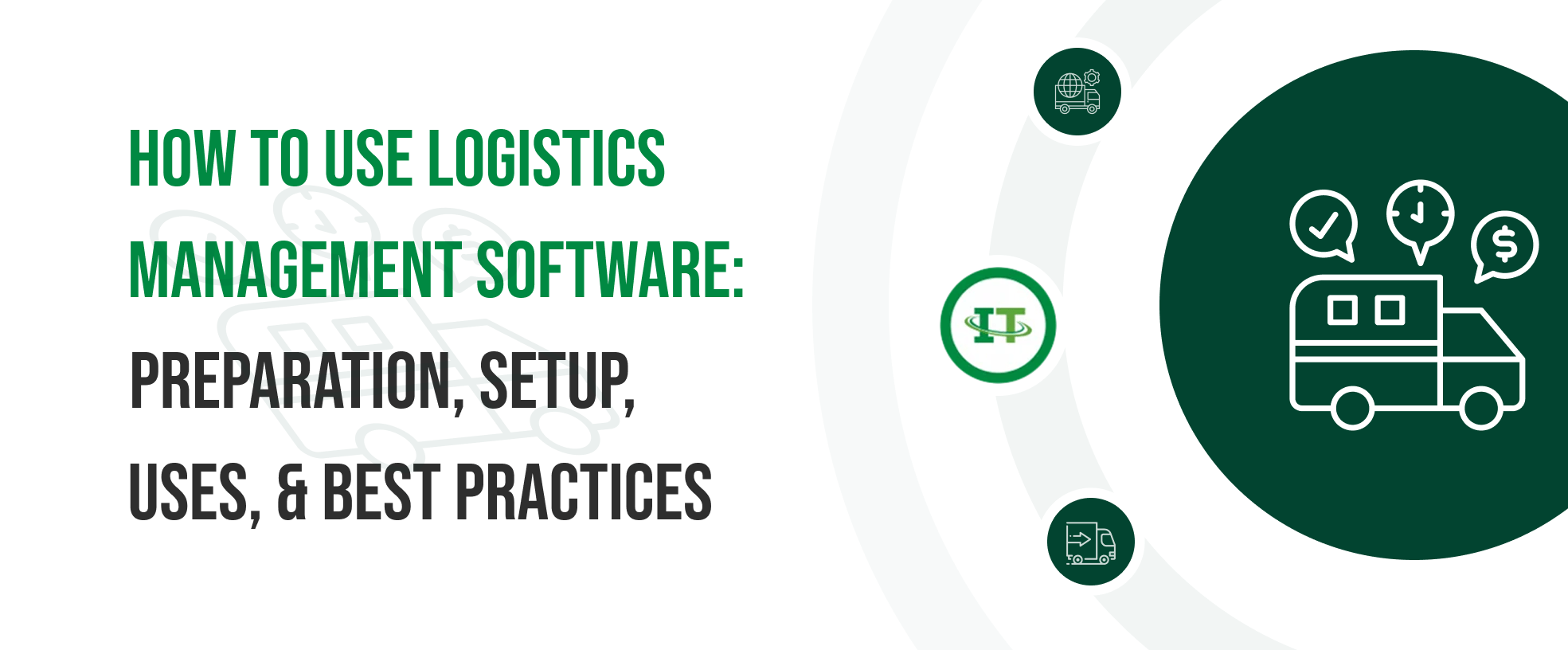 Learn to use logistics management software, preparation steps, setup, best practices, and troubleshooting